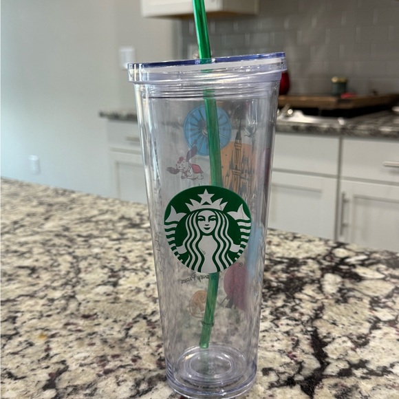 Disney Colorful Tumbler with Straw - Picture 2 of 2